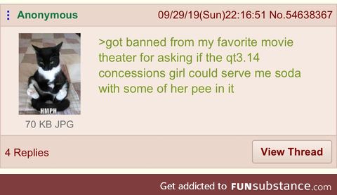 Anon wants pee