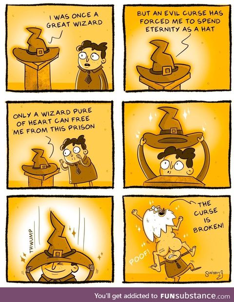 The cursed hat