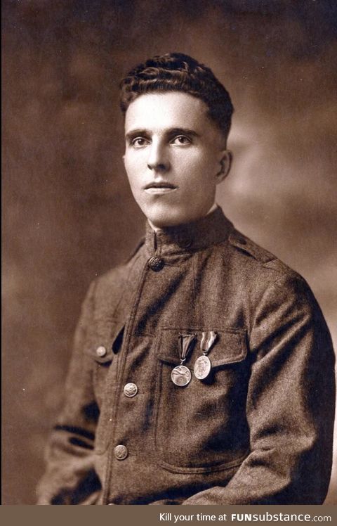 A distant Uncle that lost his life in the year 1918 in France during The Great War (WW1)