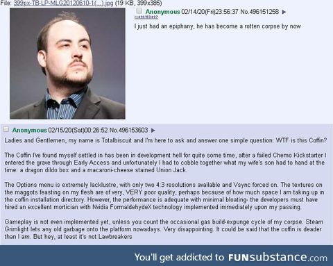 /v/ remembers TotalBiscuit