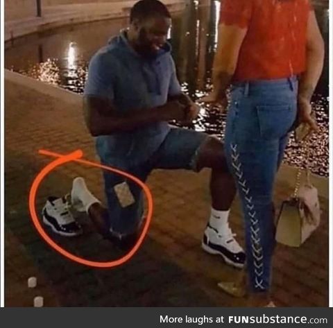 You deserve to be treated as good as this guy treats his Jordans