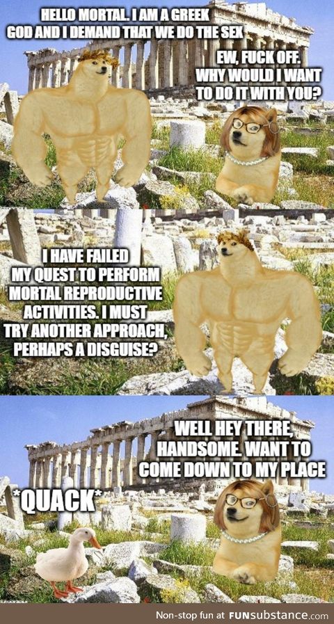 Greeks were freaks back in the day