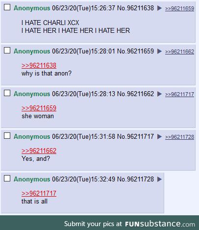 Anon Critiques Charli XCX's Music
