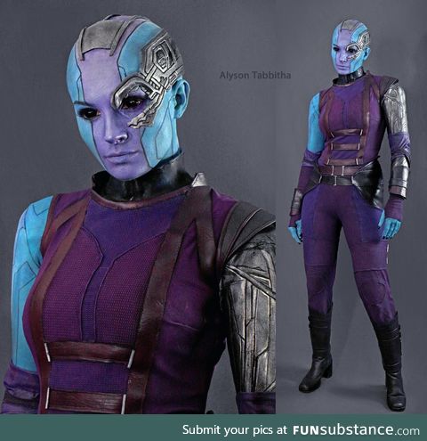 Spot-on Nebula cosplay