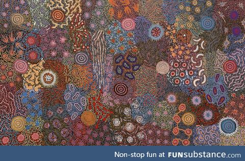 Indigenous Australian artwork