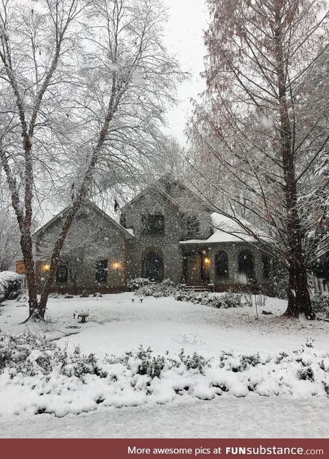 My in-laws house in Northern Georgia