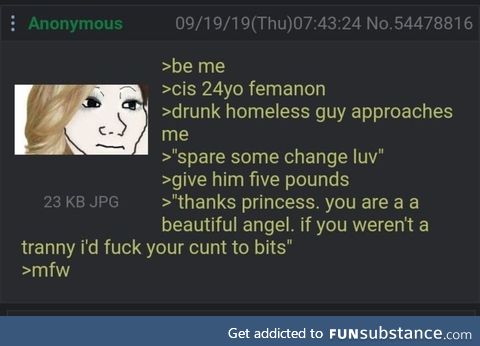 Anonette gets a compliment
