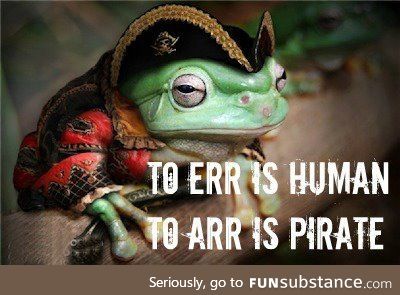 Froggo Fun #273/Special - Happy Talk Like a Pirate Day!