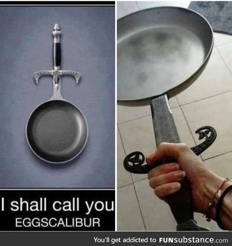 Eggs-calibur