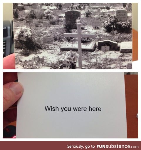 I still send nice greeting cards to my ex