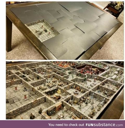 Dungeons & dragons table