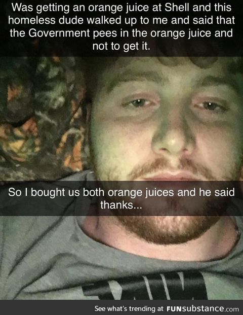 Orange Juice, at a price