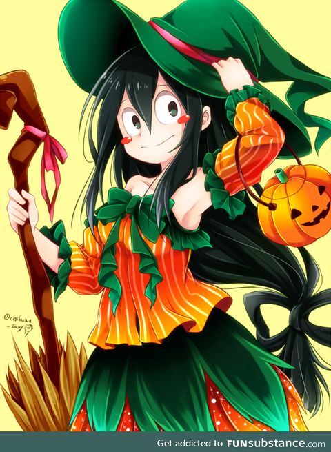 Froggo Fun #286/Froppy Friday/Spooktober 2020 - Witch Way?