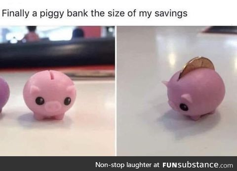 Who needs this piggy bank?