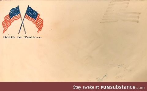 A Civil War envelope