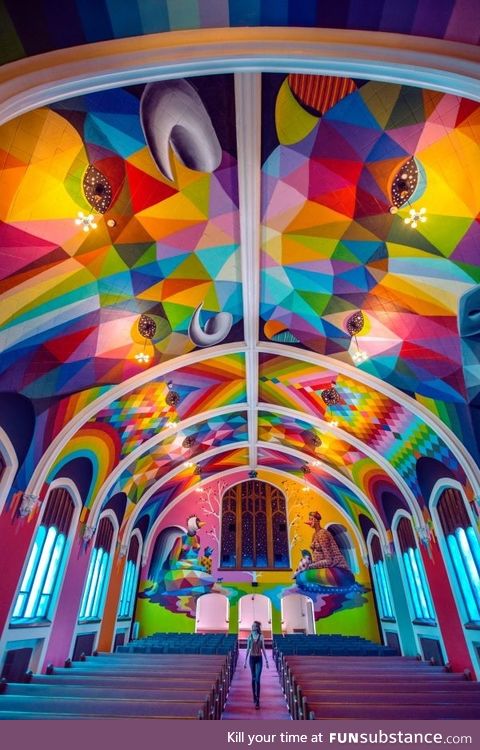 The absolutely beautiful International Church of Cannabis in Denver, Colorado
