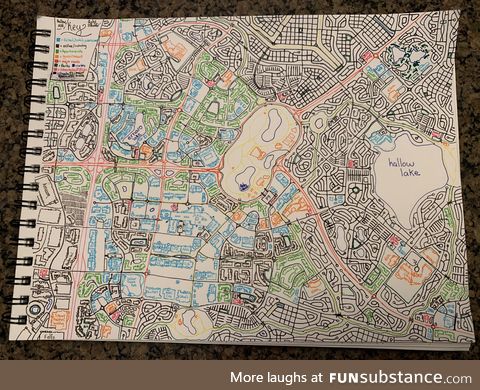 This is a map I drew!