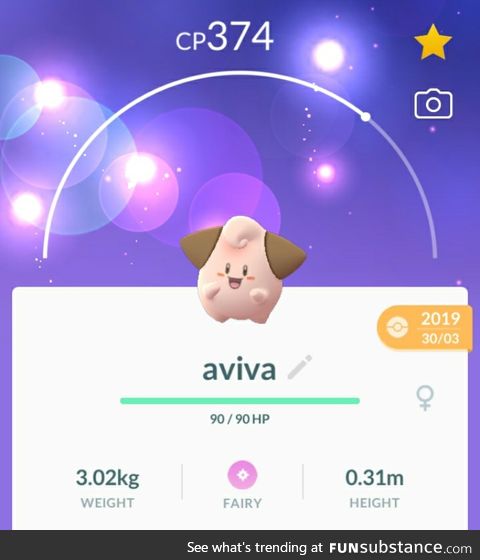 PoGo Project #56 - Aviva Happy