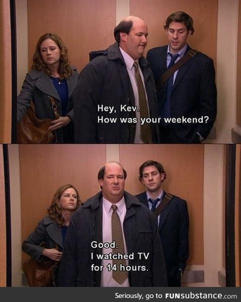 Kevin living all of our best lives