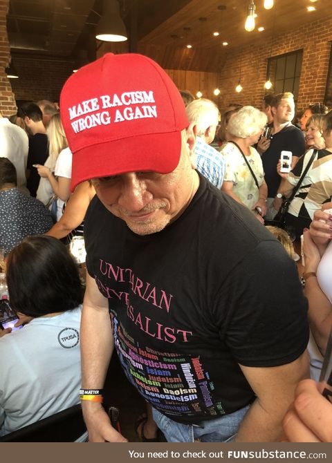Make Racism Wrong Again since apparently you can post anything