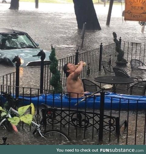 Meanwhile, this morning in New Orleans
