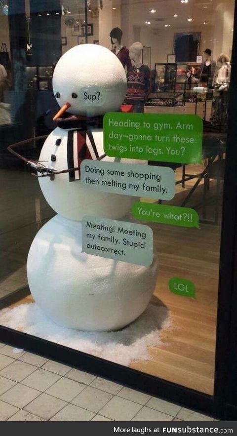 Frosty the Swoleman
