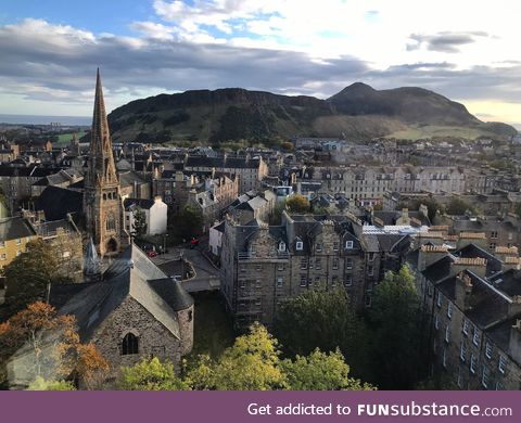 Arthur’s seat in Edinburgh