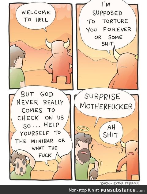 Just another day in hell , by extrafabulous_comics