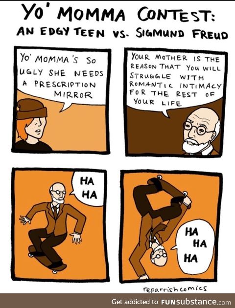 So Freud didn't slip