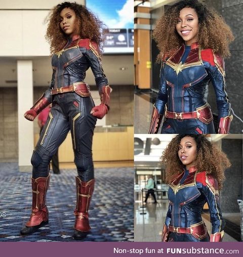 Captain Marvel cosplay