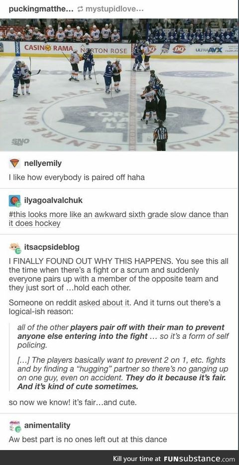 Hockey: Pair up before you square up