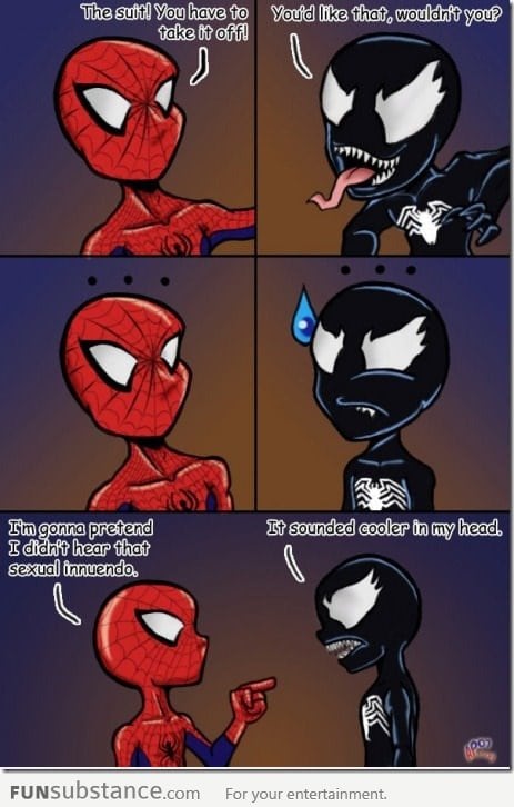 Seductive Spidey!