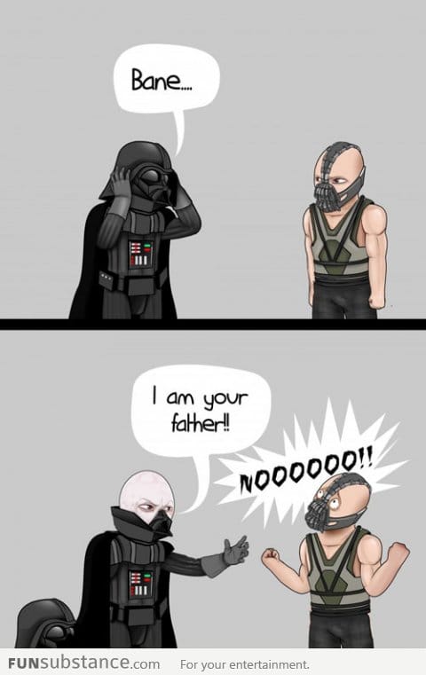 Darth Vader meets Bane