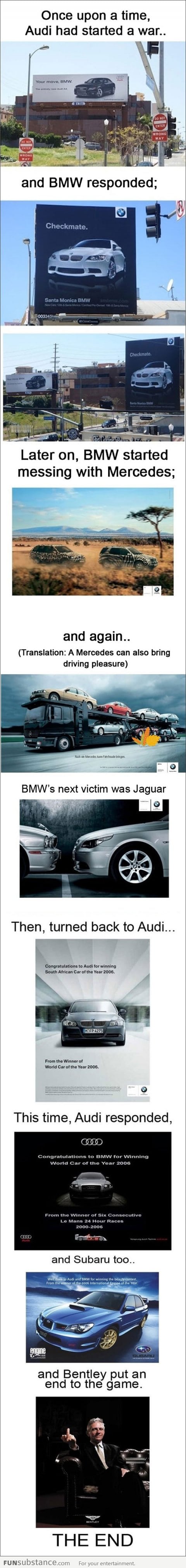 Audi Ad War