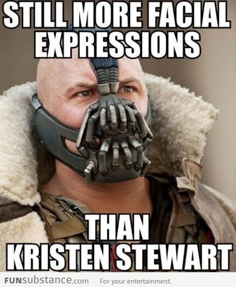 Bane Vs. Kristen Stewart