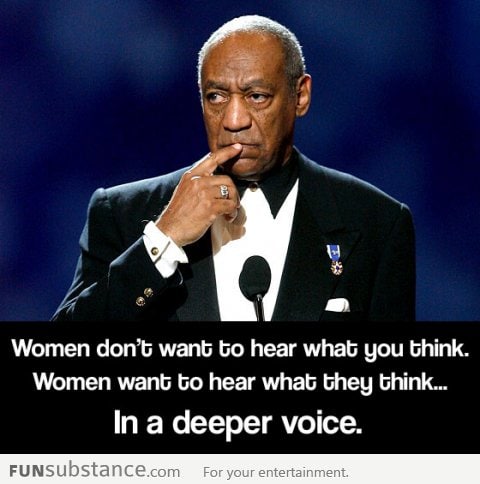 Bill Cosby on what women want