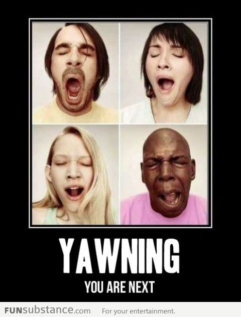 Yawning