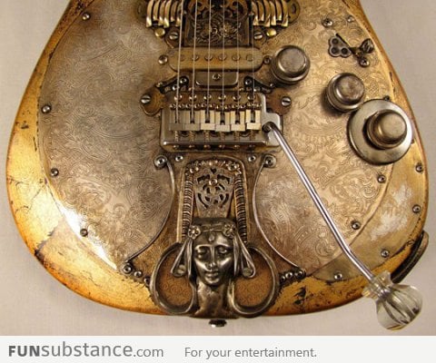 Steampunk guitar