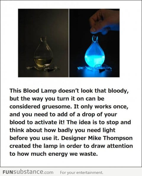 Blood Lamp