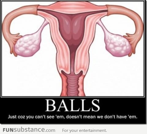 Girls have balls too