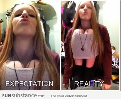 Facebook profile picture : Expectation vs Reality