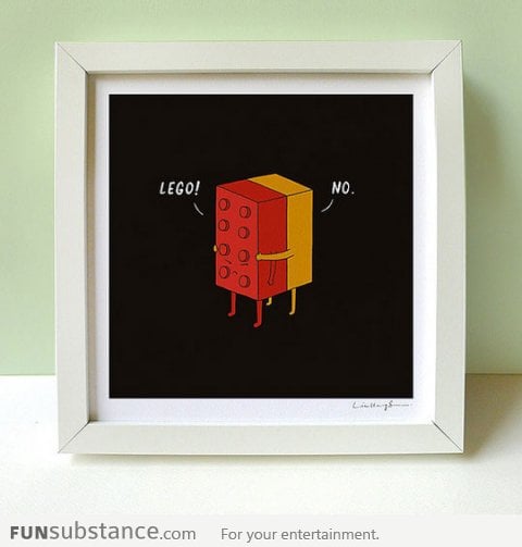 I'll never Lego