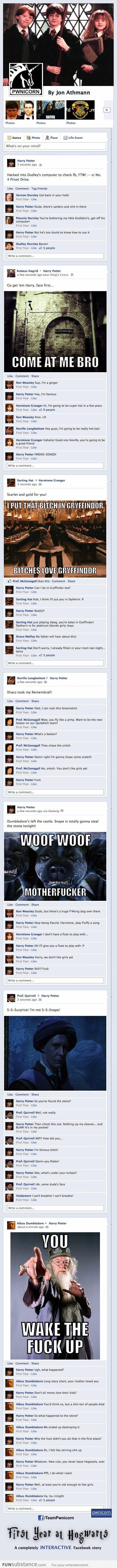 Harry Potter On Facebook