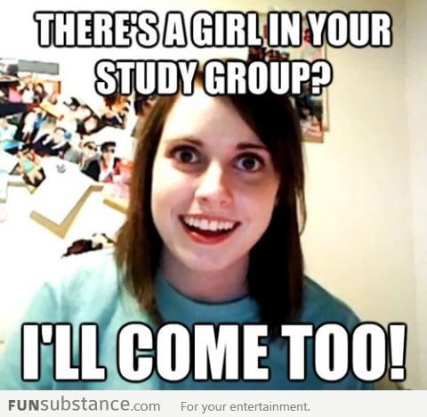 Overly Attached Girlfriend - Study Group