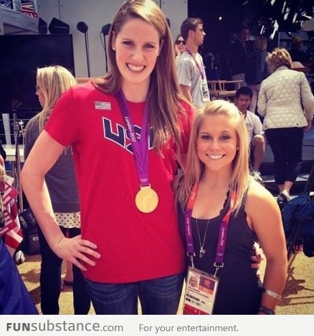 The difference between an Olympic swimmer and a gymnast