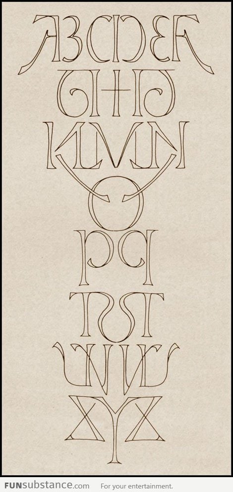 Mirror Alphabet