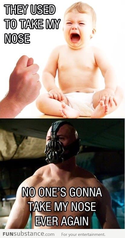 How Baby Bane grew up . .