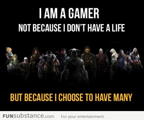 I am a gamer