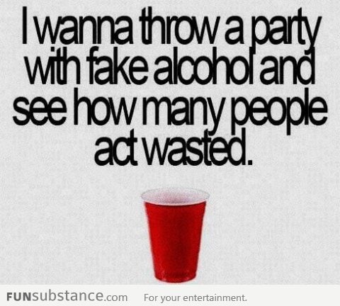 I want to throw a party