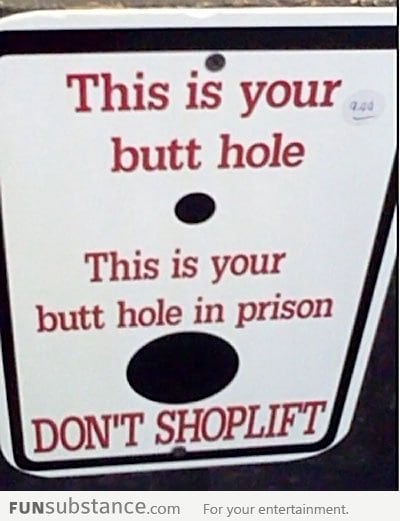 Don't shoplift